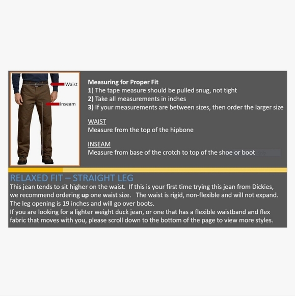 Dickies Carpenter Jeans - Picture 7 of 14